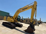 Used Excavator in yard